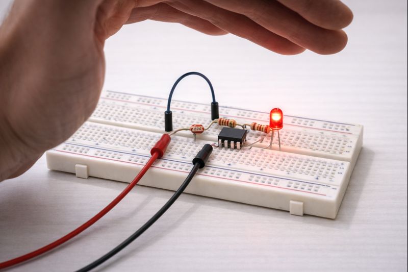 LDR ile Işık Kontrollü Devre